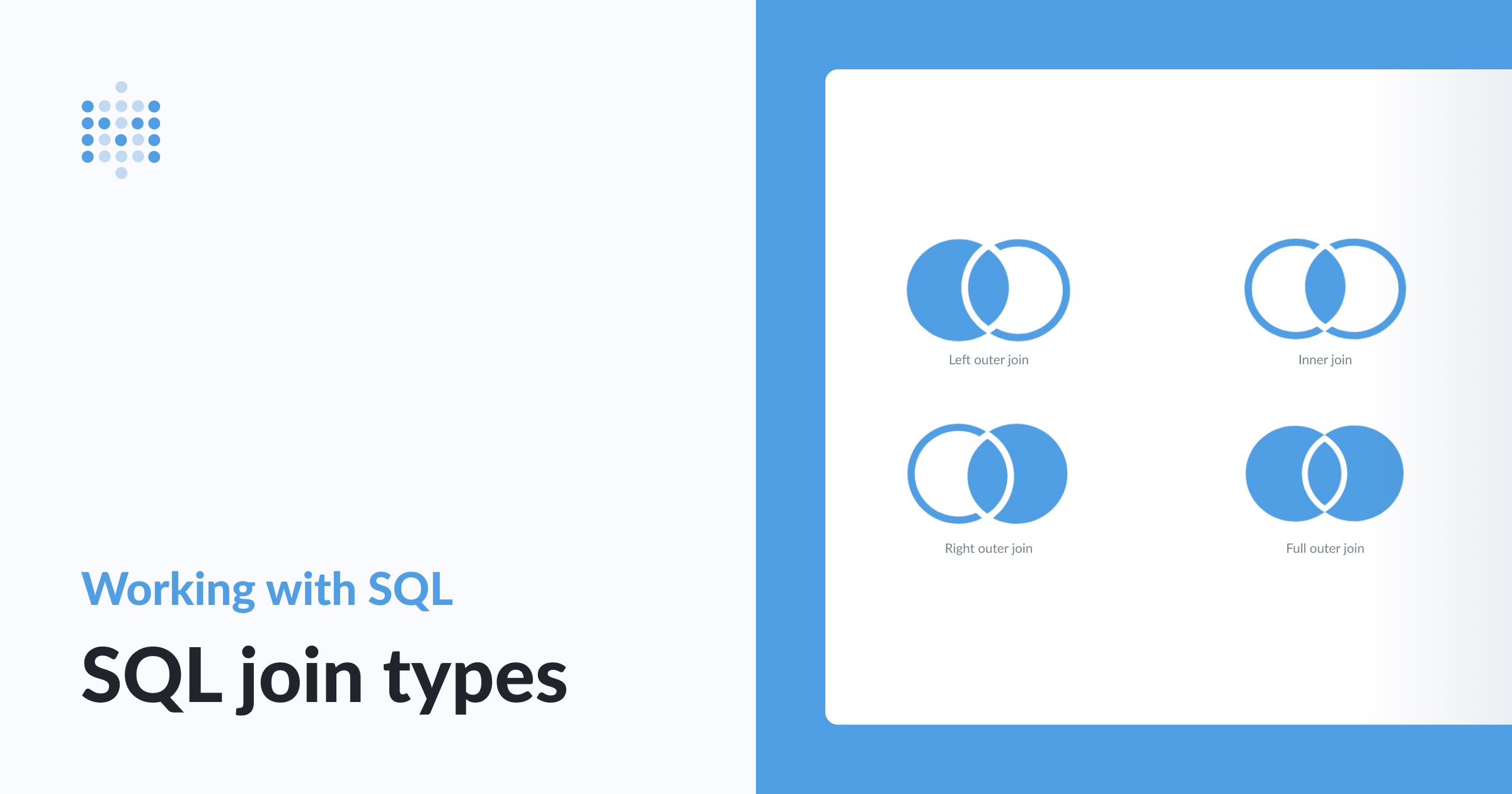 SQL join types