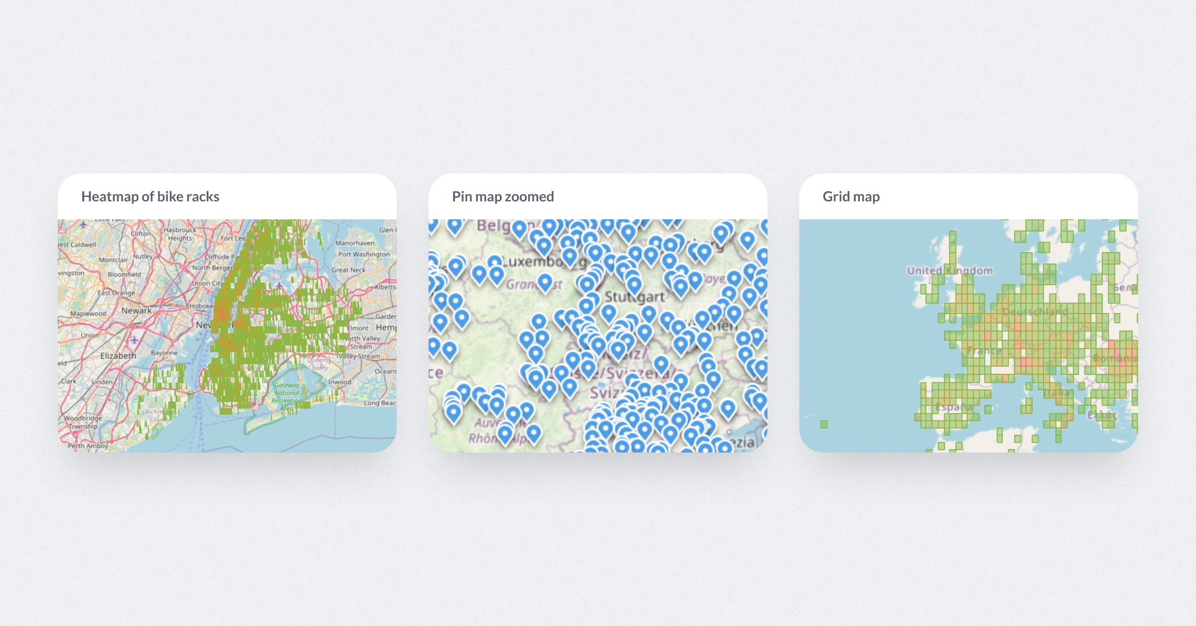 Maps data visualizations: best practices Image